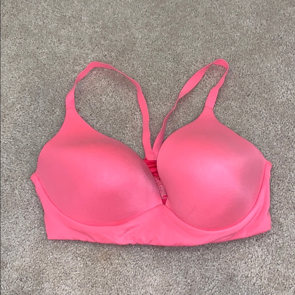 Like New racer back pink VS bra